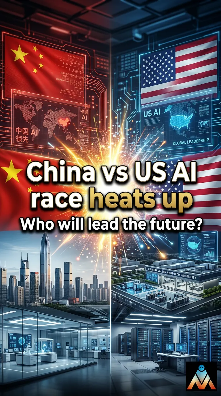 China vs US AI Competition open-source AI TODAYS NEWS