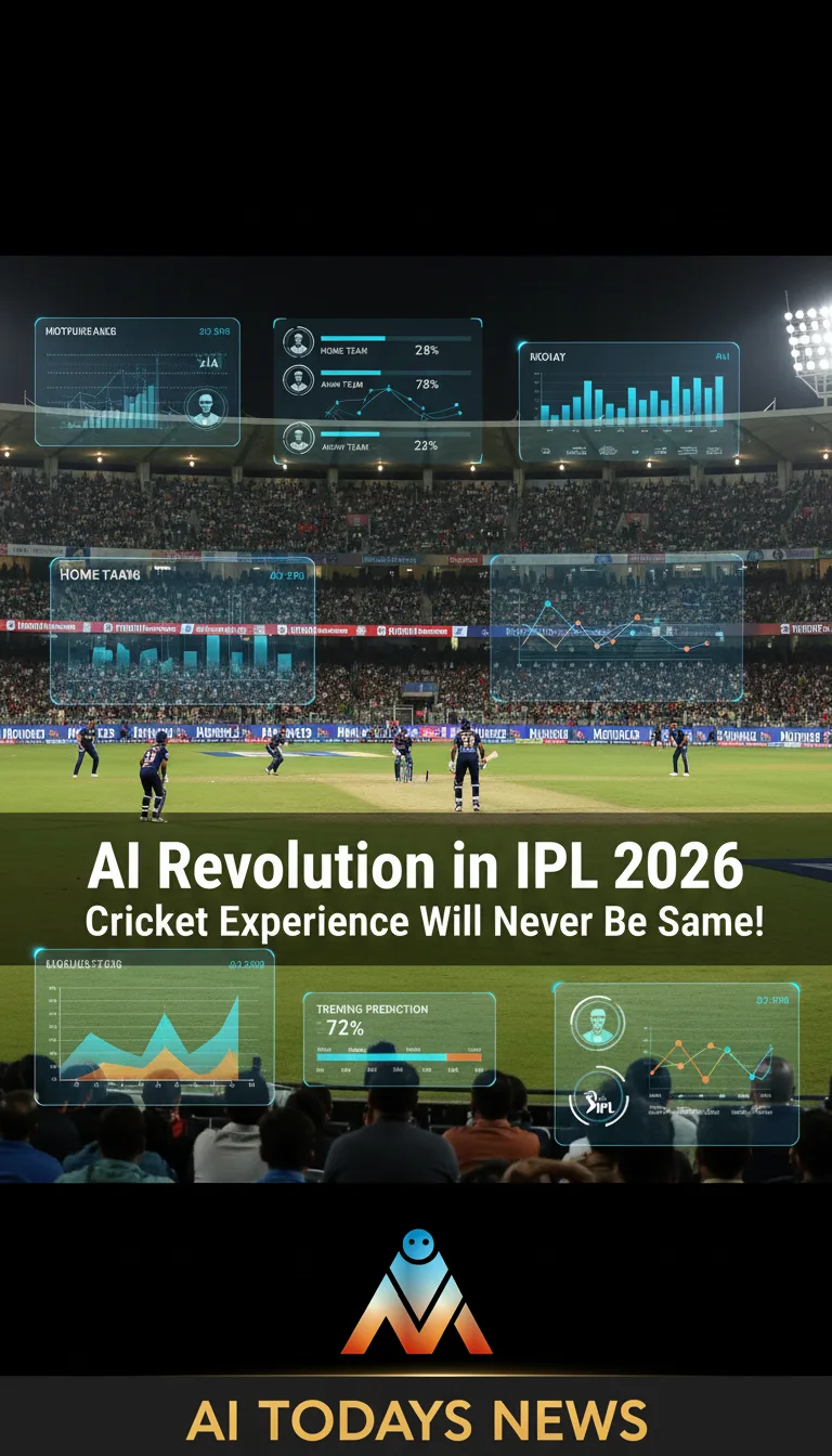 AI in IPL 2026 real time cricket insights AI TODAYS NEWS