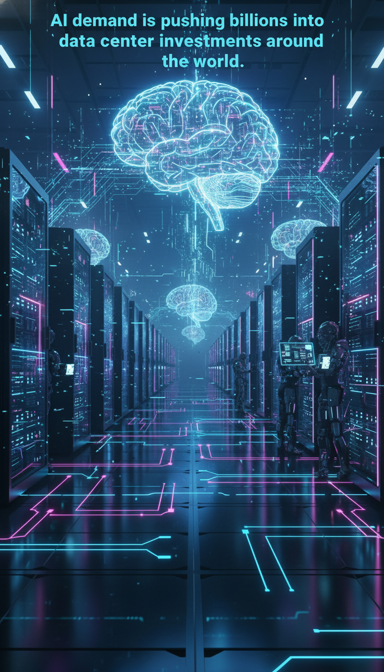 AI data center investment growth powering future artificial intelligence infrastructure and global technology expansion - AI TODAYS NEWS