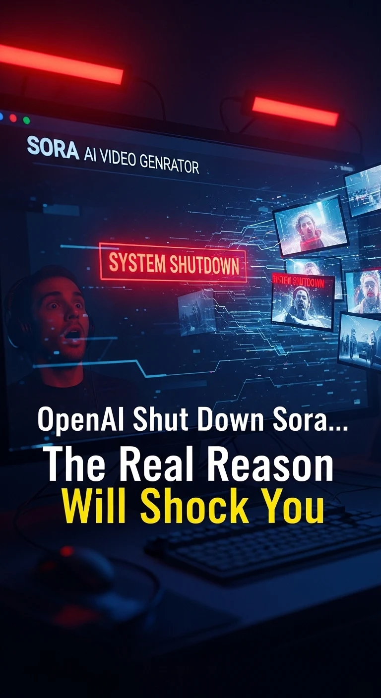 OpenAI Shut Down Sora… The Real Reason Will Shock You