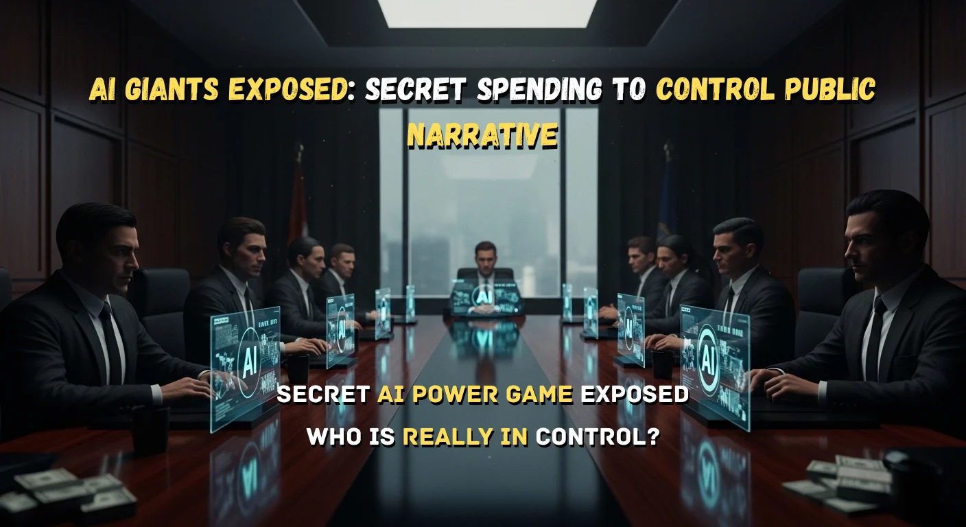 AI Giants secret spending to control narrative AI Todays News