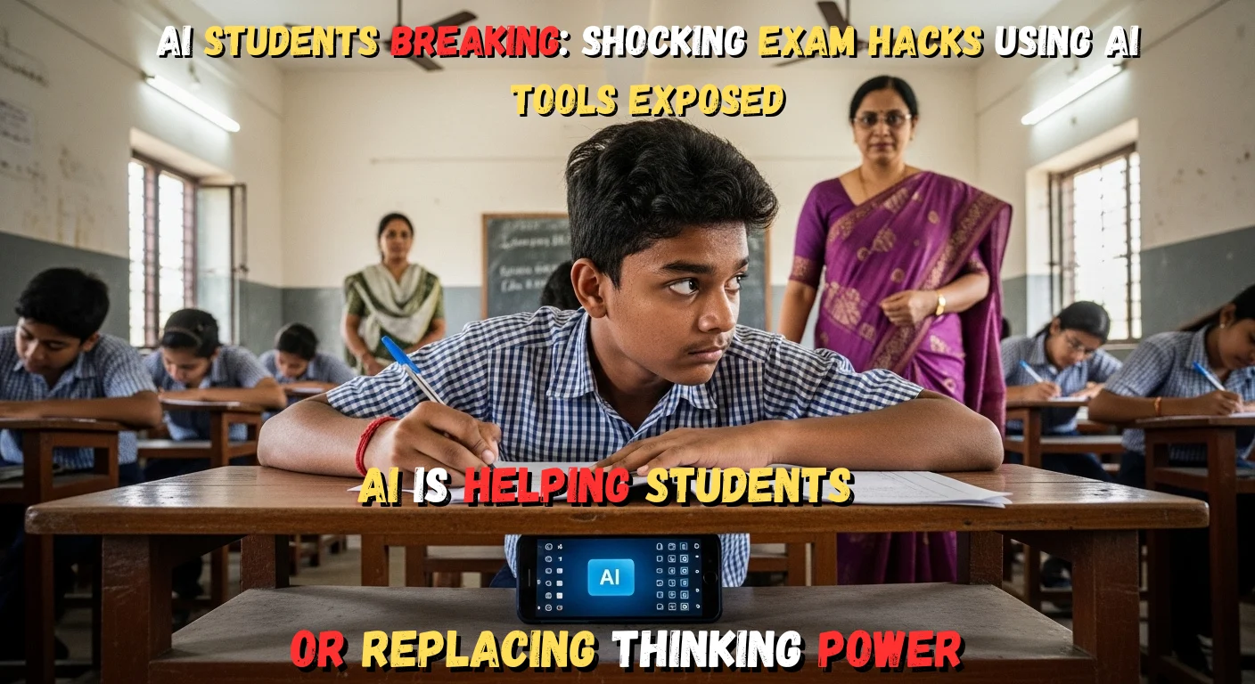 AI Students using AI tools in exams AI TODAYS NEWS