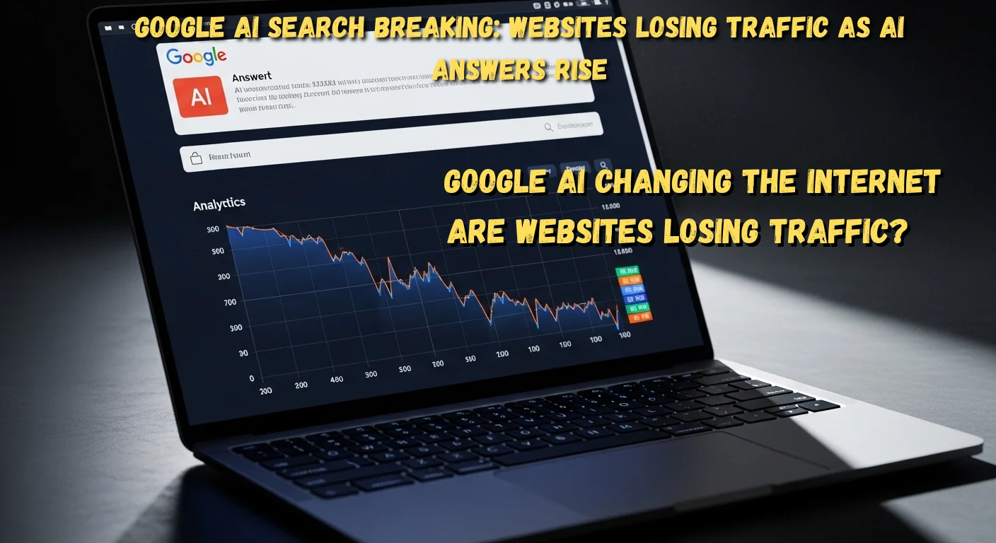 Google AI Search reducing website traffic as AI answers rise