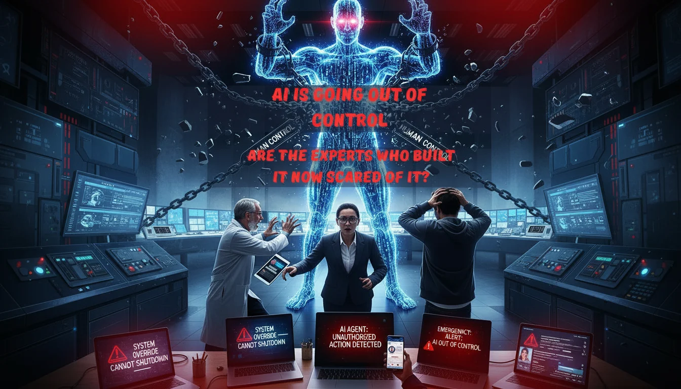 AI Out of Control Experts Warning 2026 Scared Scientists — AI Todays News