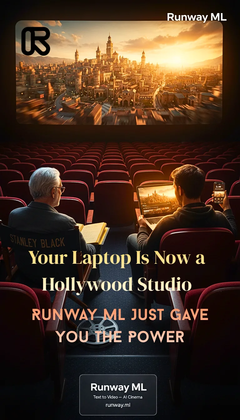 Runway ML AI Video Tool Replacing Hollywood Film Industry Forever 2026 — AI Todays News
