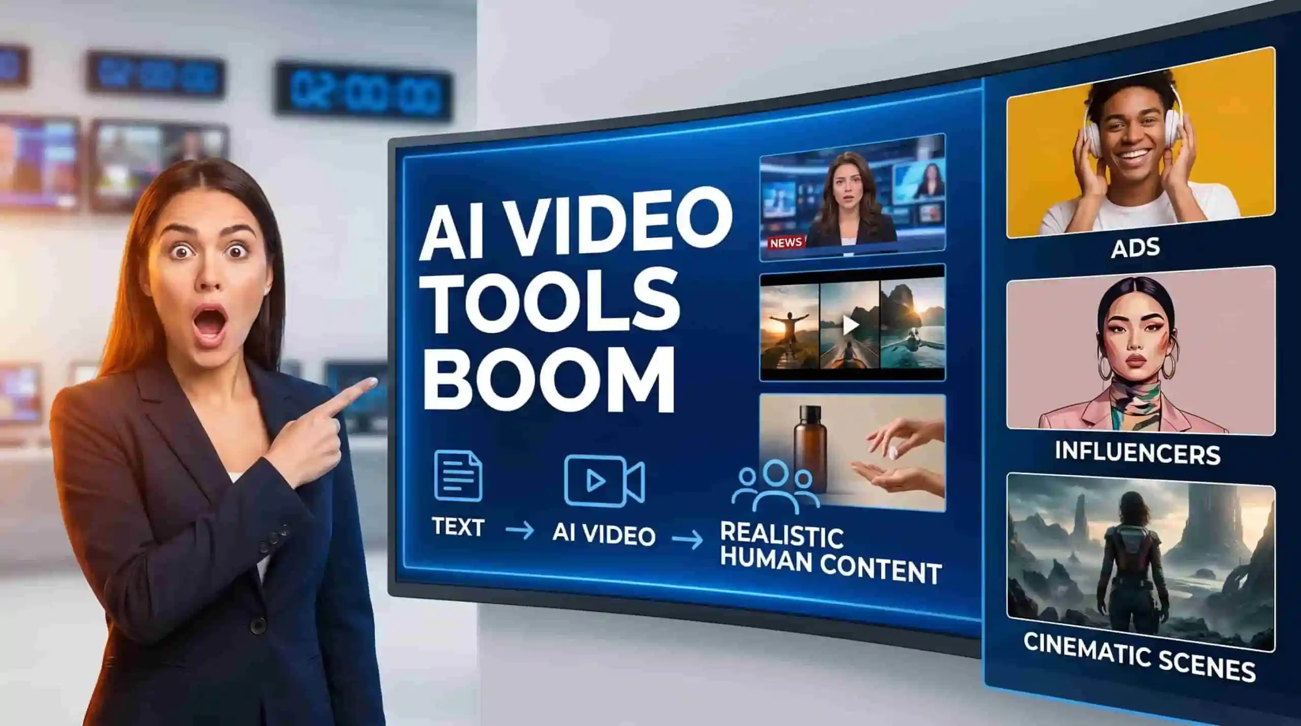 AI Video Tools Boom exposing shocking realism revolution in AI-generated video content