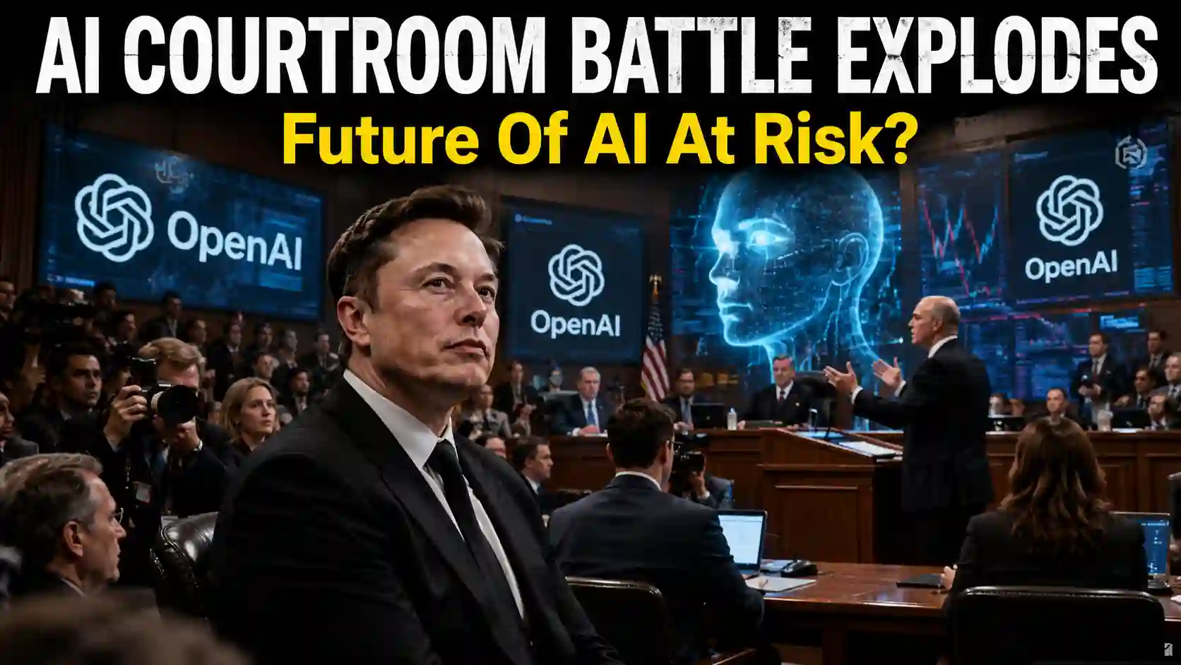 Open ai lawsuit Elon Musk OpenAI courtroom AI power struggle future technology battle
